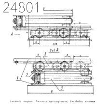 Блок катковый для опор трубопроводов АЭС и ТЭЦ 194 мм ОСТ 108.275.45-80