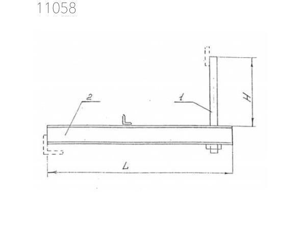 Подвеска траверсы-балки 16 мм 0312.51.00.000-19 СБ