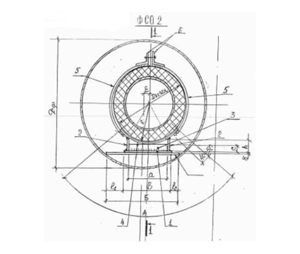 Опоры для трубопроводов в ППУ изоляции серия 1-487-1997.00.00 в Казани