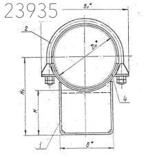 Опора скользящая диэлектрическая Т.18.20 426 мм