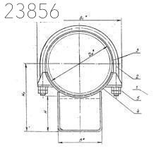 Опора скользящая диэлектрическая Т.17.09 273 мм