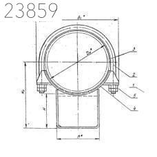Опора скользящая диэлектрическая Т.17.02 194 мм