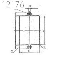 Фланец опорный 2ФО-41 1000 мм