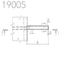 Крепления трубопроводов КПМ2-200-72 Т-ММ-08-2009-17