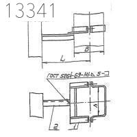 Кронштейн опорный 8КВВ-18 250х300 мм