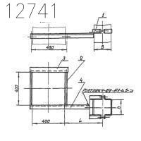 Кронштейн опорный 4КВВ-59 800х800 мм