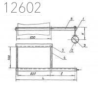 Кронштейн с подвеской 3КГВ-А-02 125 мм
