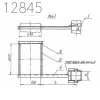 Кронштейн опорный 4КВВ-Б-31 400х200 мм