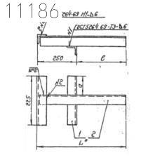 Кронштейн КР11-01 440 мм