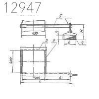 Кронштейн с подвеской 4КГВ-17 250х250 мм
