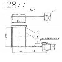 Кронштейн опорный 4КВВ-Б-53 600х1000 мм