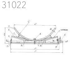 Регулируемые опоры трубопроводов 200 мм 9.106.2130.000-06