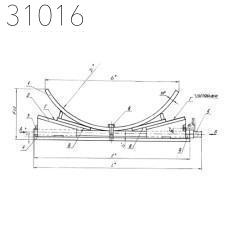 Регулируемые опоры трубопроводов 300 мм 9.106.2130.000-00