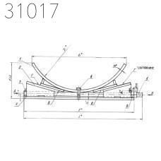 Регулируемые опоры трубопроводов 400 мм 9.106.2130.000-01
