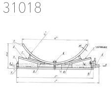 Регулируемые опоры трубопроводов 500 мм 9.106.2130.000-02
