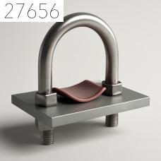 Опора скользящая и неподвижная с направляющим хомутом 133У-17 ОСТ 34-10-620-93