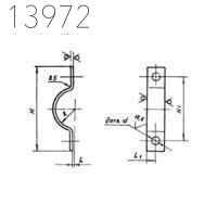 Опора А14Б 361.000-02 СБ 125х50 мм