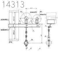 Опора А14Б 377.000-38 СБ 150 мм