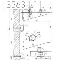 Опора А14Б 293.000-17 СБ 63х110 мм