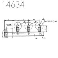 Опора А14Б 410.000-01 СБ 50 мм