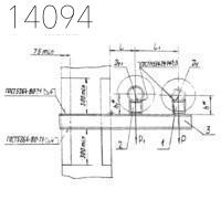Опора А14Б 370.000-03 СБ 100 мм