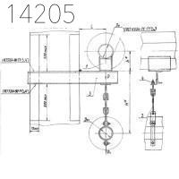 Опора А14Б 373.000 СБ 125 мм