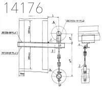 Опора А14Б 372.000-27 СБ 905 мм