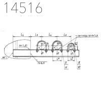 Опора А14Б 399.000-11 СБ 200 мм