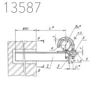 Опора А14Б 298.000-05 СБ 110 мм