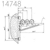 Опора А14Б 426.000 СБ 50 мм
