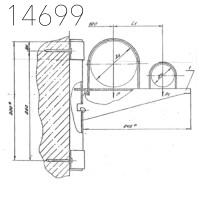 Опора А14Б 421.000-01 СБ 100х65 мм