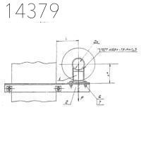 Опора А14Б 379.000-10 СБ 100 мм