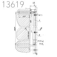 Опора А14Б 308.000 СБ 40 мм