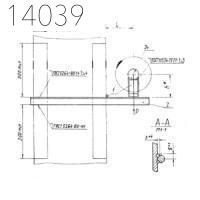 Опора А14Б 366.000 СБ 50 мм