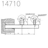 Опора А14Б 423.000 СБ 100х80 мм