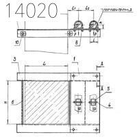 Опора А14Б 363.000-09 СБ 100 мм