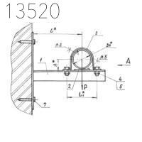 Опора А14Б 290.000-04 СБ 110 мм