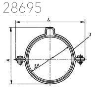 Опора хомутовая OX-125