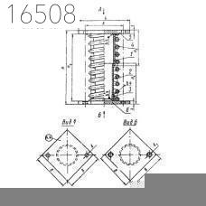Блок пружинный для опор трубопроводов 196х409 мм ОСТ 108.275.69-80