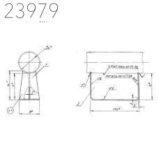 Опора скользящая Т13.02 45 мм
