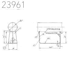 Опора скользящая Т13.03 38 мм