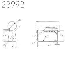Опора скользящая Т13.03 45 мм